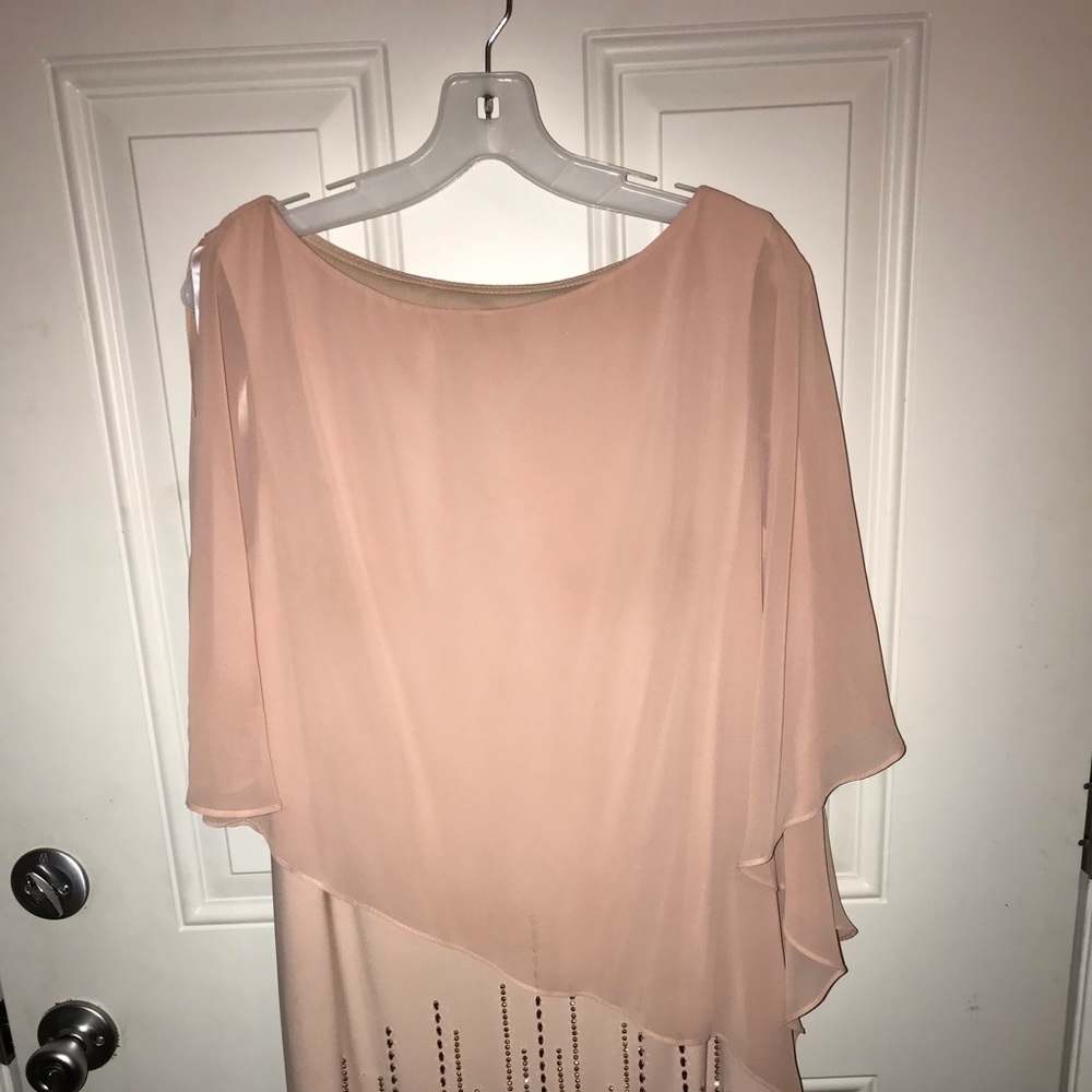 Size 14 dress from David’s Bridal.